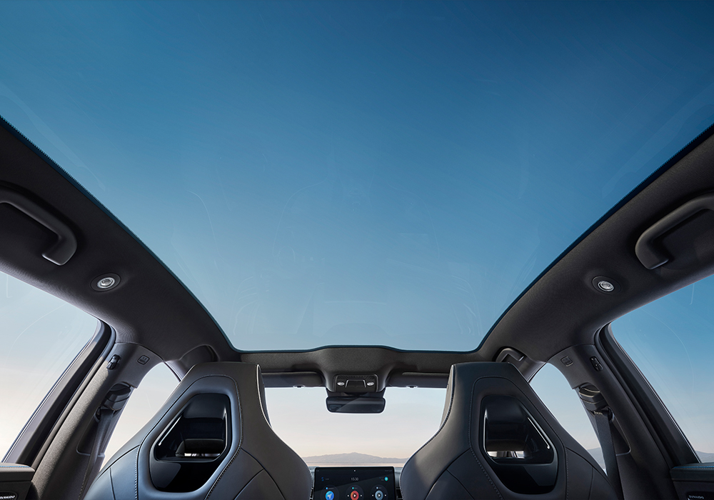 Panoramic sunroof